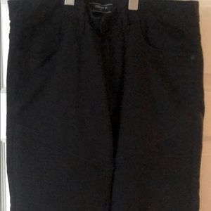 Black goth punk rock skinny jeans